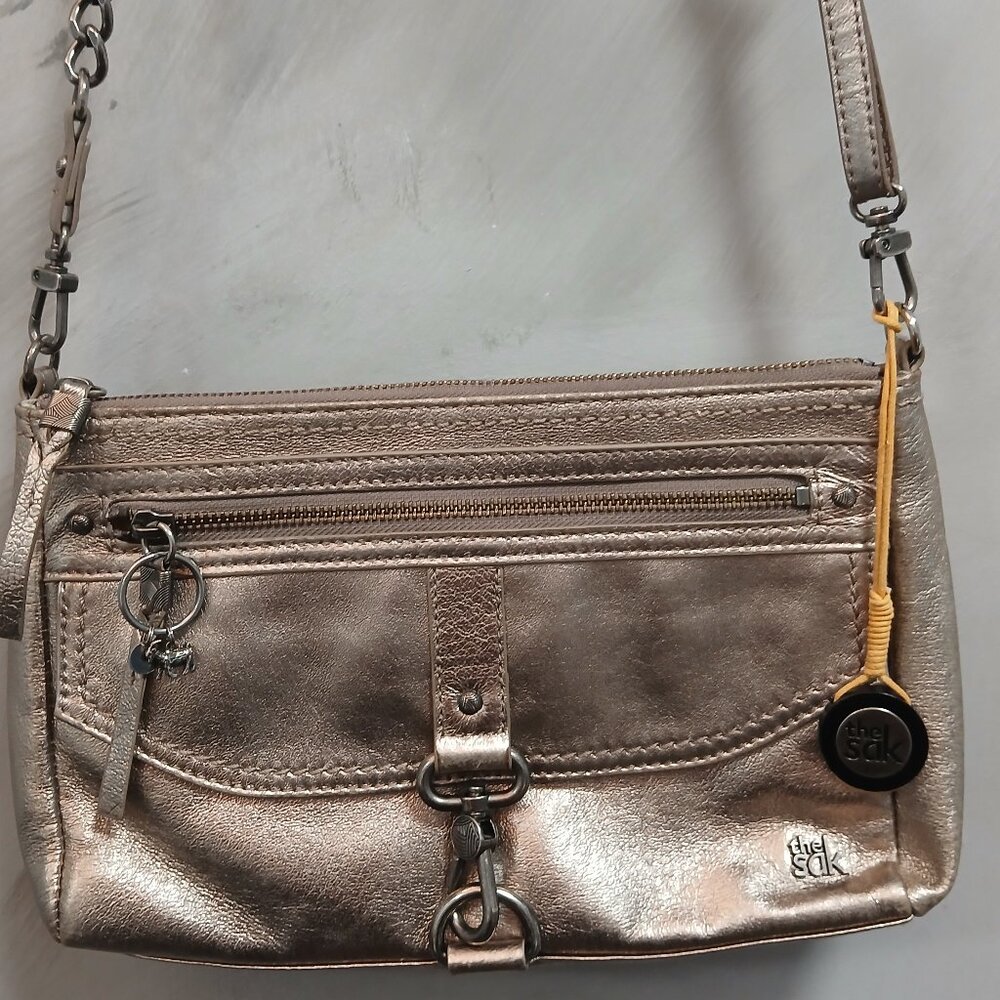 The Sak Metallic Crosbody